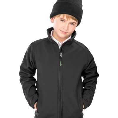 Result Genuine Recycled Kids Two Layer Printable Soft Shell Jacket Thumbnail