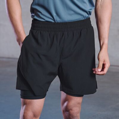 Tombo Double Layer Sports Shorts Thumbnail