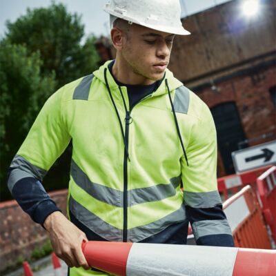 Regatta High Visibility Pro Full Zip Hoodie Thumbnail