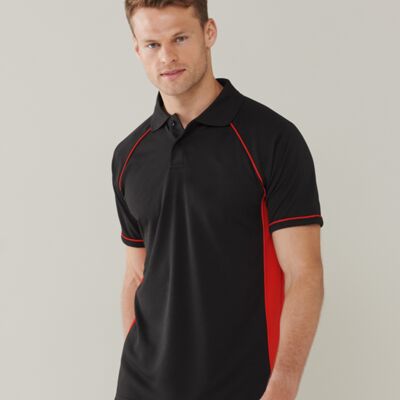 Finden + Hales Performance Panel Polo Shirt Thumbnail