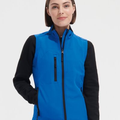 SOL'S Ladies Rallye Soft Shell Bodywarmer Thumbnail