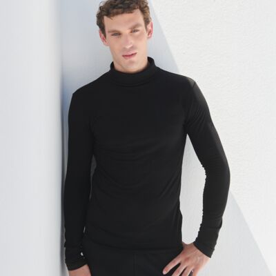 SF Clothing Feel Good Stretch Roll Neck Top Thumbnail