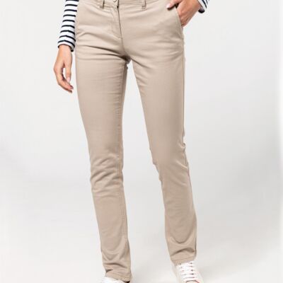 Kariban Ladies Chino Trousers Thumbnail