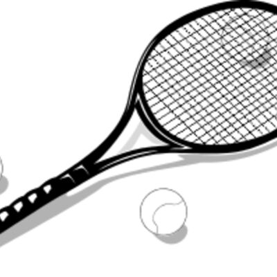 tennis racket plus 3 balls Thumbnail