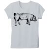 Lady-fit valueweight tee Thumbnail