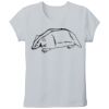 Lady-fit valueweight tee Thumbnail