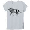Lady-fit valueweight tee Thumbnail