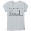 Lady-fit valueweight tee Thumbnail