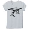 Lady-fit valueweight tee Thumbnail