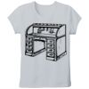 Lady-fit valueweight tee Thumbnail