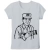 Lady-fit valueweight tee Thumbnail