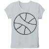 Lady-fit valueweight tee Thumbnail