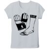 Lady-fit valueweight tee Thumbnail