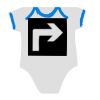 Contrast Baby Bodysuit DEAL Thumbnail