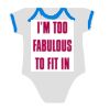 Contrast Baby Bodysuit DEAL Thumbnail